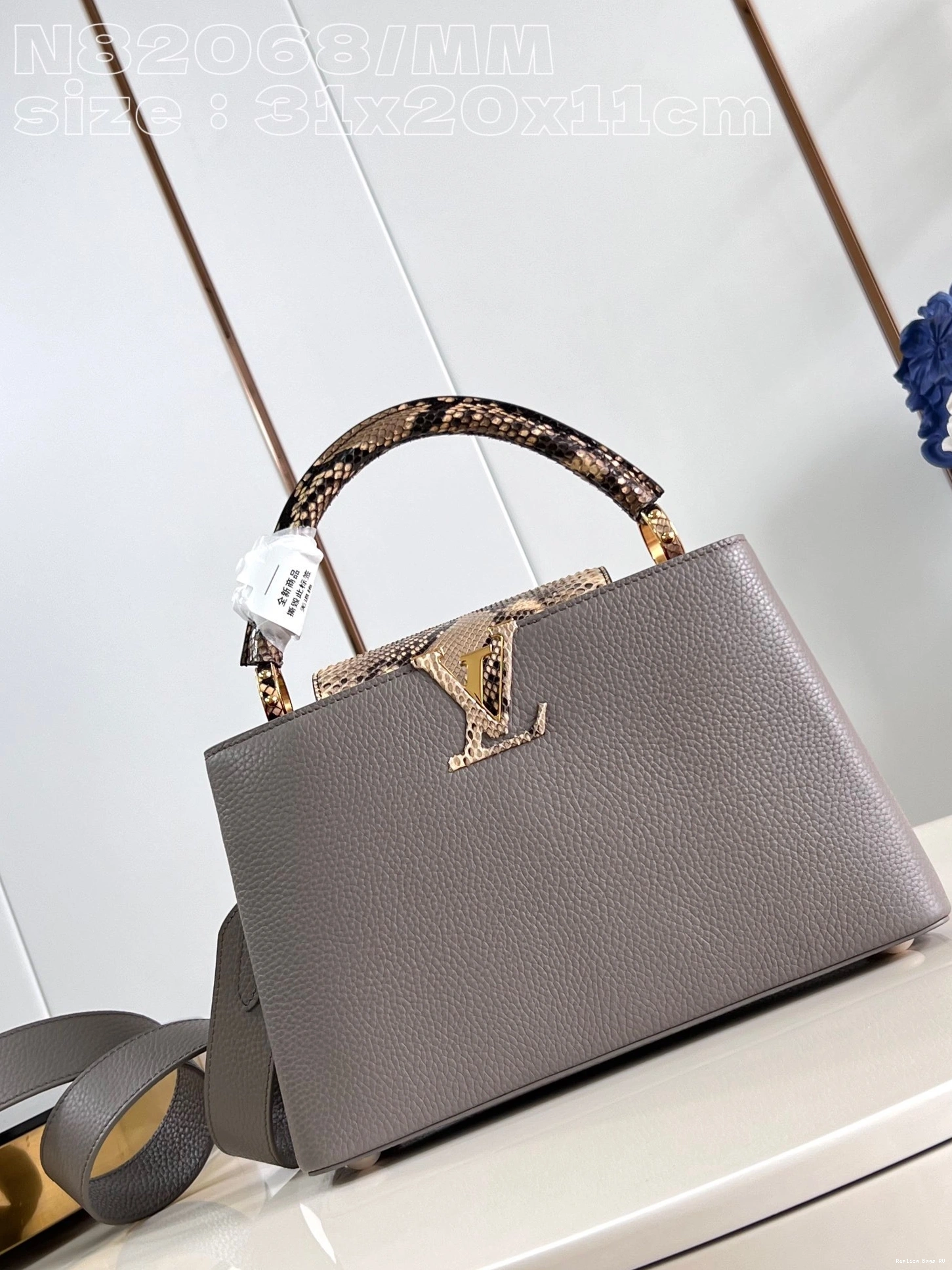 Affordable BB-31.5*20*11CM VUITTON LOUIS CAPUCINES 0728